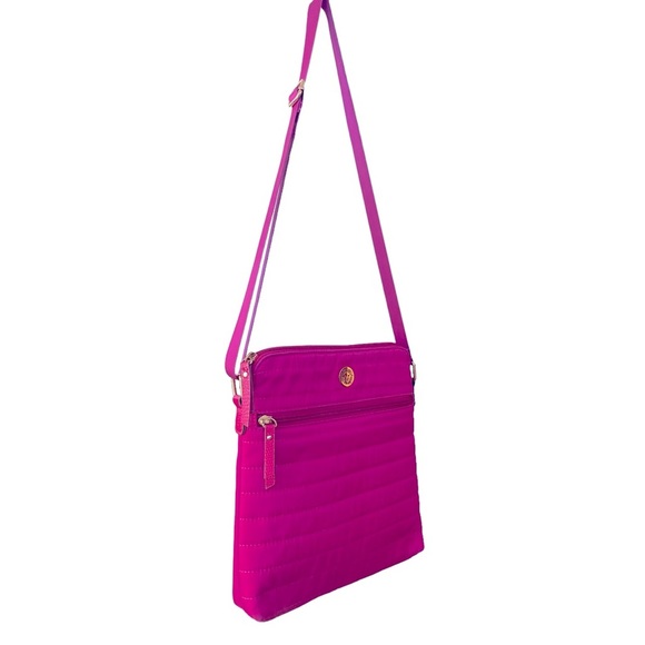 Anne Klein Dark Pink Crossbody Bag **read description** - Picture 1 of 15